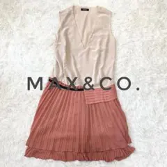【MAX&Co.】ノースリーブチュニックワンピース　シルク　ap1316のサムネイル
