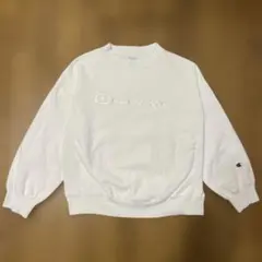Champion チャンピオン　リバースウィーブ スウェット M ホワイト