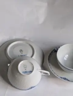 （i!!）royal copenhagen ティーカップ＆ソーサー　ペア