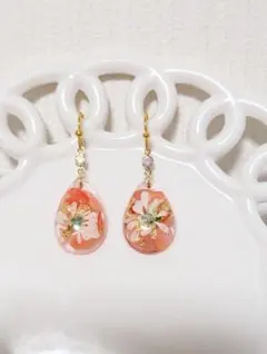 ≪340 ピンク≫レジンピアス 400円 - メルカリ