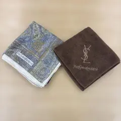 新品未使用　Yves Saint Laurent ハンカチ ミニタオル セット
