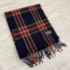 新品　チェック柄マフラー