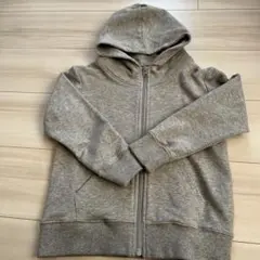 子供用グレーパーカー　120センチ