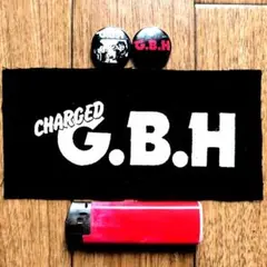 CHARGED G.B.H 布パッチ、バッジ セットのサムネイル
