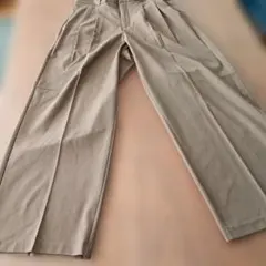 GU タックワイドパンツ（標準丈）XL