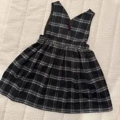 HELLO LUPO チェック柄ノースリーブワンピース 2/3