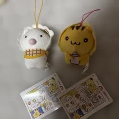 ポムポムプリン チームプリン　よちよちマスコット　２種セット