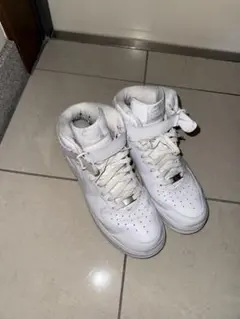 Supreme × Nike Air Force 1 Mid 白 27.5cmのサムネイル