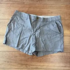 オールドネイビー レディース ショートパンツ 無地 12 グレー 綿混 ゆったりのサムネイル