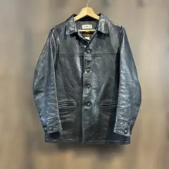 Wolfman WORKERS G&F M ブラック カーコート 馬革 JACK WOLFMAN WORKERS G&F Jack メルカリ - XL カーコート ホースハイド ジャケット・アウター