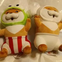 可愛い嘘のカワウソ × サンリオキャラクターズ BIGぬいぐるみ③ ２点セット