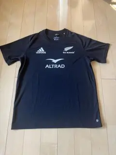 adidas オールブラックス　Tシャツ　XLサイズ