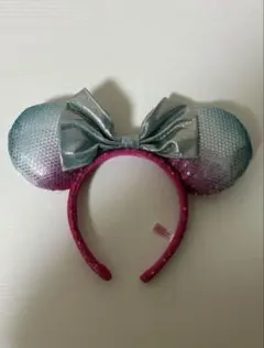 ディズニー　カチューシャ　スパンコールミニー
