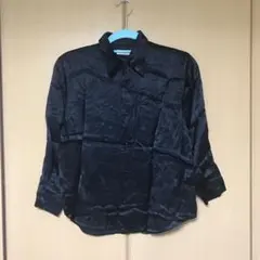 HARRISS PARIS ブラウス くるみボタンのサムネイル