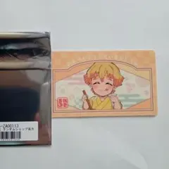 鬼滅の刃 きめつ食堂 購入特典 ショップ風カード 我妻善逸