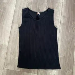 TOMATSU BOUTIQUE ノースリーブ リブニット ブラックのサムネイル