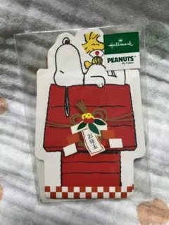 スヌーピー　SNOOPY ポチ袋　お年玉袋　3枚　金封シール付　未使用　お正月