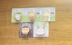 ちいかわ アクリルシーンクリップビスケット 5点セット