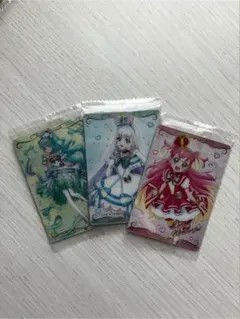 プリキュアウエハースカード　わんだふるプリキュア3枚セット