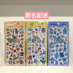 ボンボンドロップシール トイストーリー　モンスターズインク　ズートピア