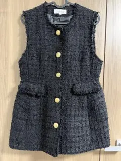 Arpege story 黒 ベスト サイズ1