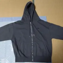 CLEL ロゴ刺繍 フルジップパーカー