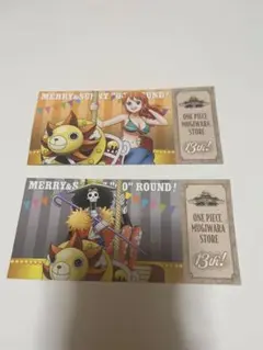 ONEPIECE 麦わらストア 購入特典 ナミ ブルック