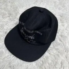 ✨ SPALDING スポルディング　ウール　キャップ　帽子　ブラック