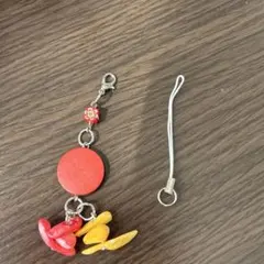 ハンドメイド キーホルダー ストラップ チャーム