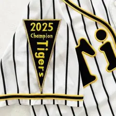 阪神タイガース　刺繍ワッペン　2025 CHAMPION　ペナント [中]
