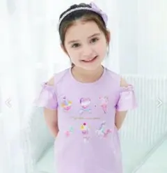 any FAM スイーツ オン・オフショルダー Tシャツ 120