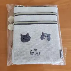 カルディ　3段マルチポーチ【ネコの日バッグプレミアム2026】
