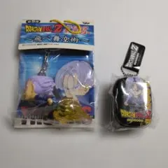 ドラゴンボールZ トランクス フィギュアキーホルダー、　ミクロ缶