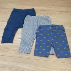 UNIQLO ベビー用レギンス 3点セット