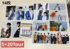 嵐　公式写真　まとめ売り　5×20ツアーグッズオフショ　集合+松本潤　14枚