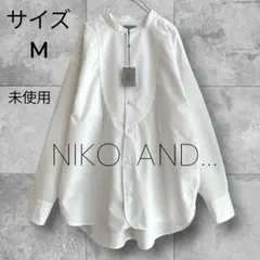 新品未使用　ニコアンド　NIKO AND...　イブニングワイドシャツのサムネイル