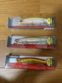 メガバス KAGELOU カゲロウ MD 125F 3個セットのサムネイル