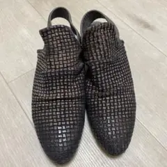 SAYA バックバンドサンダル　ブラウン✖️グレー24cm