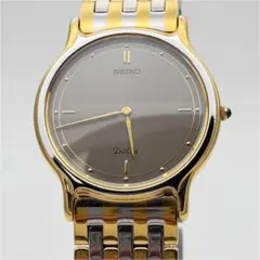 SEIKO セイコー DOLCE 稼働 9530-6000 腕時計 グレー文字