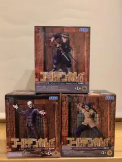 ゴールデンカムイ XrossLink 鶴見中尉 月島軍曹　 鯉登少尉 ３体