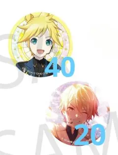 プロセカ グリ缶 缶バッジ 司 レン あんスタコラボ