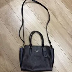 COACH ショルダーバッグ　ダークブラウン