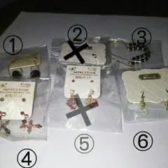 新品未使用 ピアスセット4点