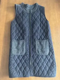 ダウンベスト ネイビー