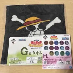 一番くじ　ワンピース　冒険の記憶と未来への航路　G賞　H賞　未開封