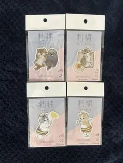【新品】mofusand 刺繍ワッペンシール 4種セット シール モフサンドのサムネイル