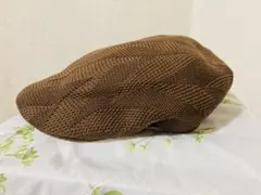 ドライボーンズ　ハンチング　ブラウン　メッシュ　帽子