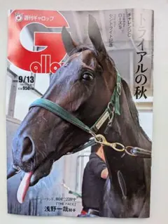 週刊ギャロップ 雑誌　2026年9月13日号　応募券とかはついています