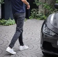 【美品！】eurokenvy ユーロケンビー スリムフィットデニム　M