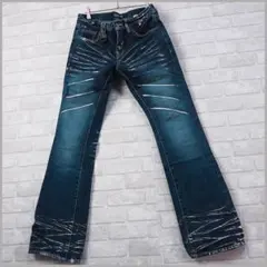00s archive cavariA flare denim y2kのサムネイル